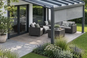 Endlich ein schattiges Plätzchen: Sonnenschutz für die Terrassenüberdachung